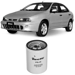 Filtro De Oleo Fiat Brava 1.6 1.8 2000 A 2003 Tecfil