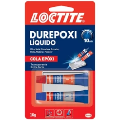 Cola Loctite Epóxi Power Crystal Liquido 16g 10min Araldite