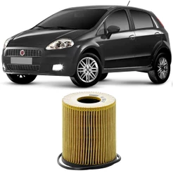 Filtro Óleo Fiat Punto 1.6 1.8 2011 A 2017 Mann
