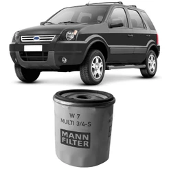 Filtro Óleo Ford Courier Ecosport Ranger 97-2012 Mann-filter