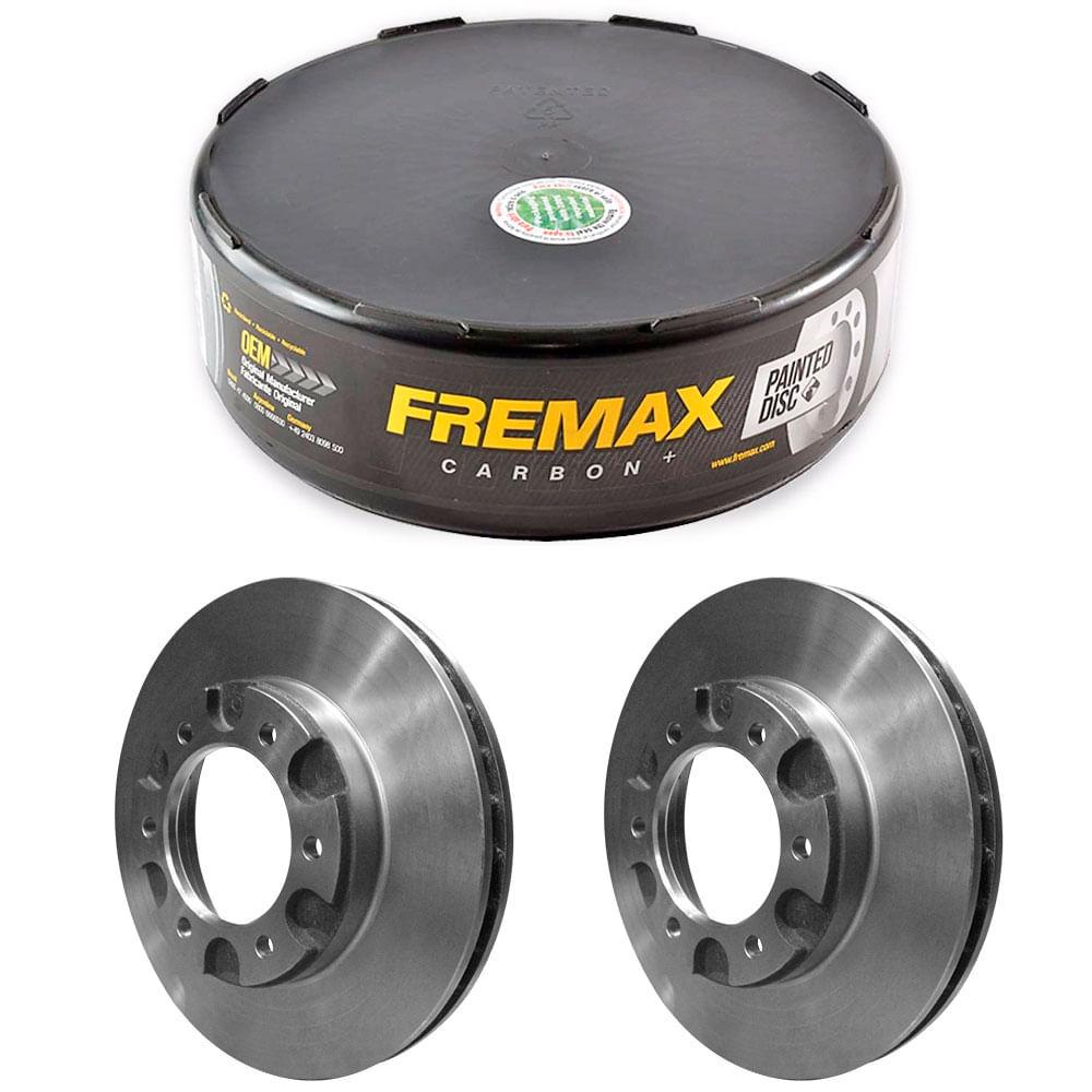 Par Disco Freio A-20 C-20 D-20 Silverado Dianteiro Ventilado