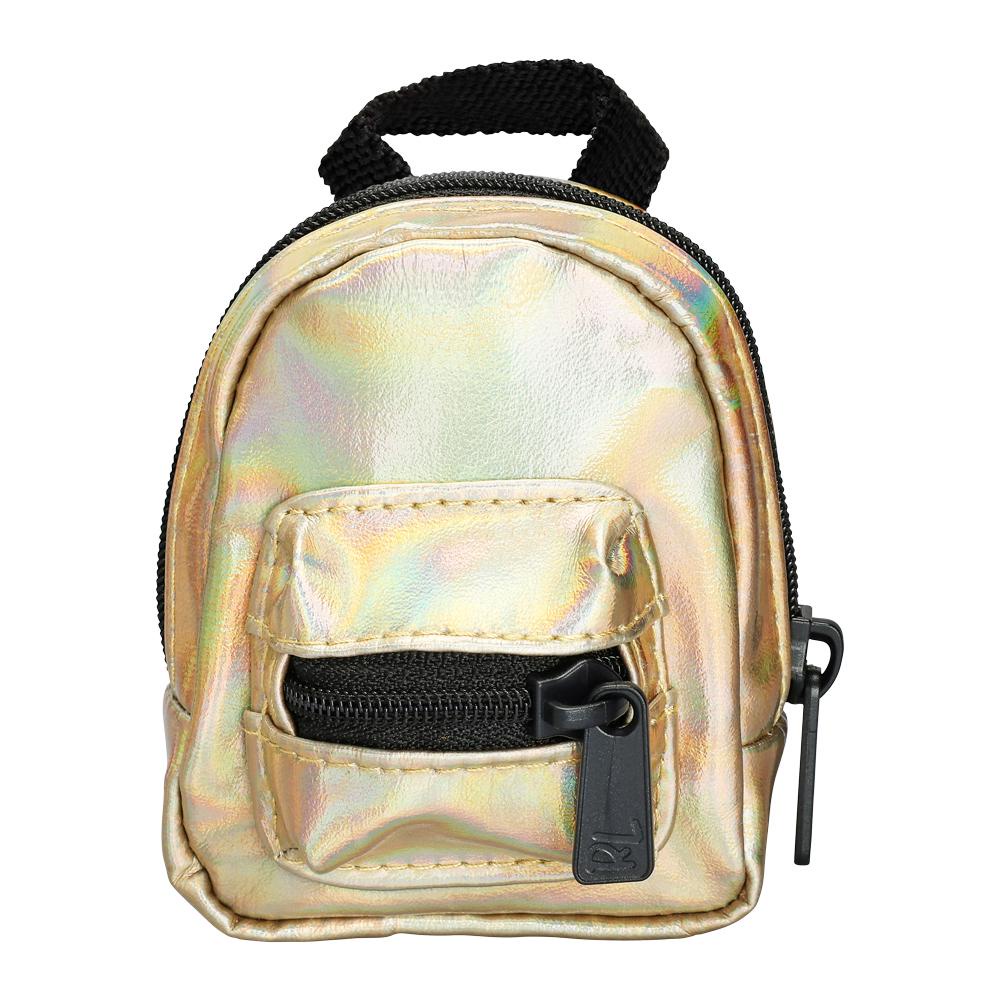 Minimochilas Real Littles Backpack - Dourado em Oferta na Shopee