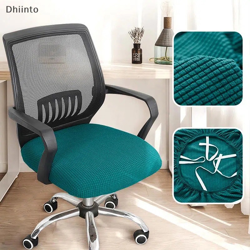 dhiinto.br Gaming Chair Cover - Elastic Spandex Anti-Dust Seat Slipcover for Office & Home BR em Oferta na Shopee