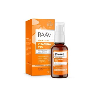 Sérum Facial Raavi Vitamina C10 30gr em Oferta na Shopee