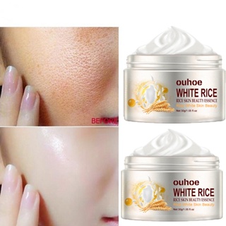 Creme Facial Branqueador De Arroz Branco Anti-Envelhecimento Linhas Finas Removedor De Pigmentos De Melanina Rugas Melhoram O Cuidado Com A Pele Hidratante Tediosa em Oferta na Shopee