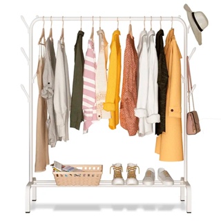 Cabideiro de Chão Arara de Roupas Closet Modulado em Aço Carbono Branco em Oferta na Shopee