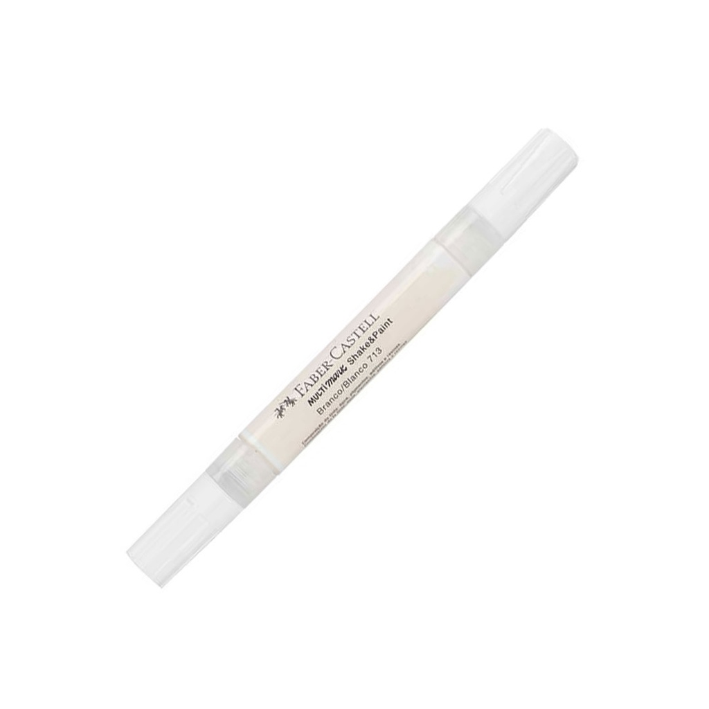 Pincel marcador permanente Multimark Branco MM/ESSP713 Faber-Castell - Stationery