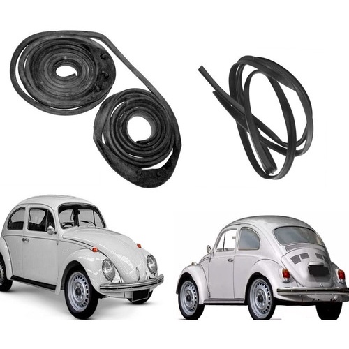 Borracha Colar Capo + Tampa Traseira Motor Fusca Todos em Oferta na Shopee