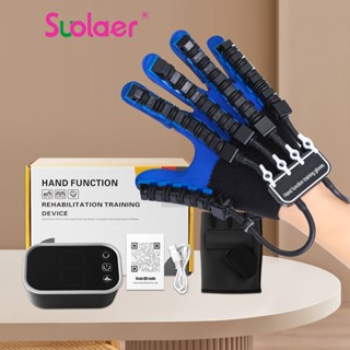 Luvas De Fisioterapia Robô De Reabilitação Das Mãos Hemiplegia Dispositivo De Recuperação Do Curso Equipamento De Massagem Terapia Esquerda Direita Lu