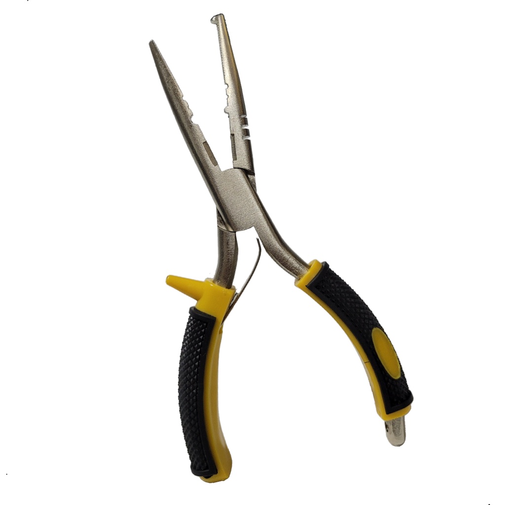 Alicate Multifunção Xingu Bico Longo Reto Pesca 7 Com Trava em Oferta na Shopee