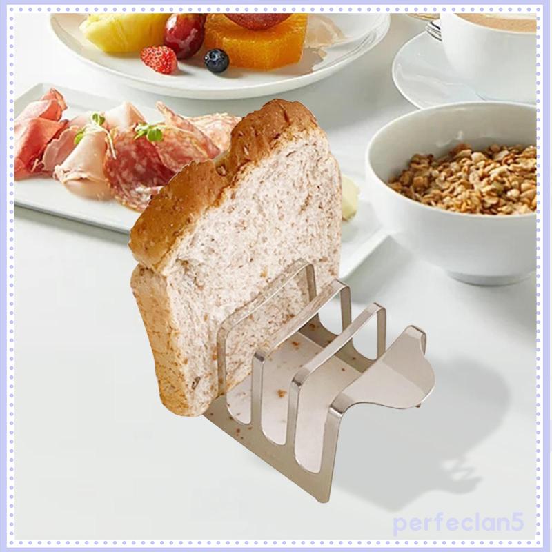 [Perfeclan5] Suporte Para Pão De Forma De Rack De Torradas Aço Inoxidável Forno De Panquecas De Hotel