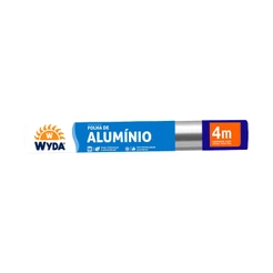 Papel Alumínio 30cm Rolo de 4m Wyda
