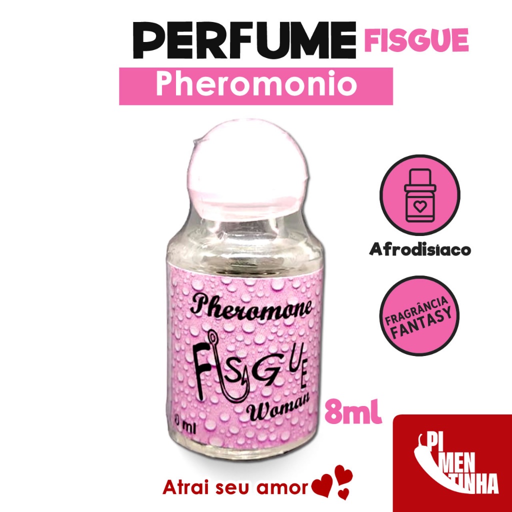 Perfume Feminino  com feromonio 8ml Fisg SexShop Pheromone em Oferta na Shopee
