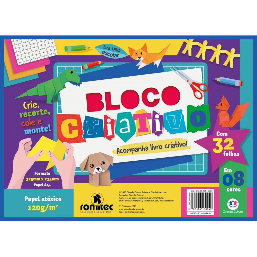 Livro Bloco Criativo em Oferta na Shopee