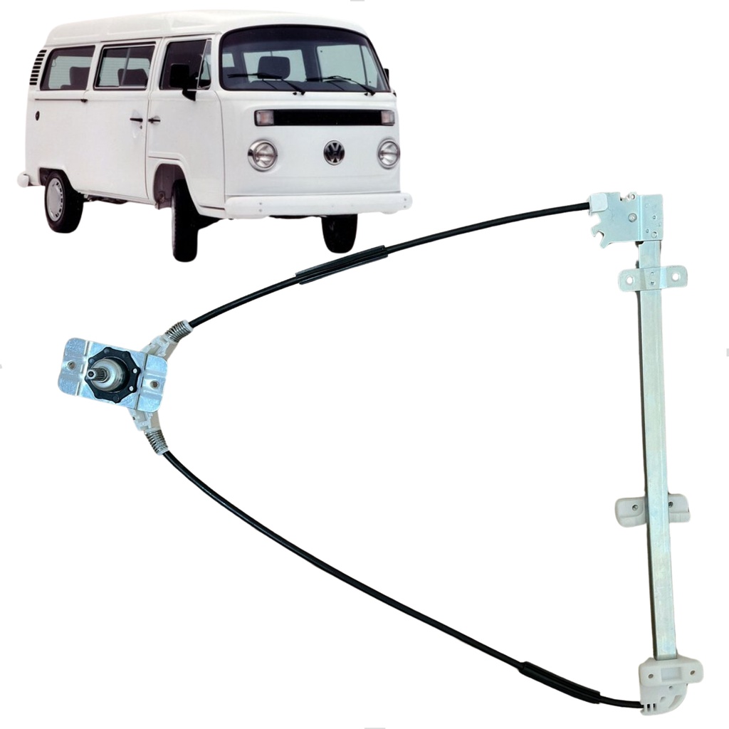 Máquina Vidro Kombi Lado Direito 1975 1976 1977 1978 A 2007 em Oferta na Shopee