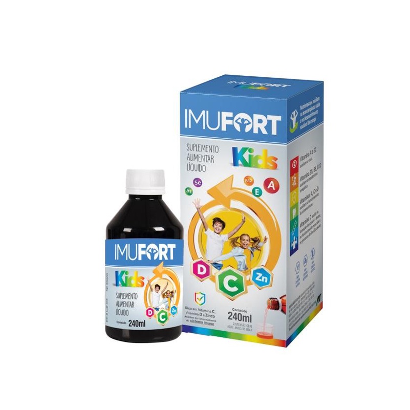 Imufort Kids Líquido Sabor Tutti Frutti 240ml