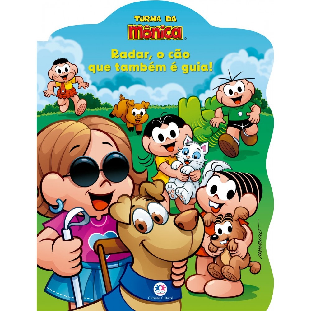 Livro Turma da Mônica - Radar, o cão que também é guia em Oferta na Shopee