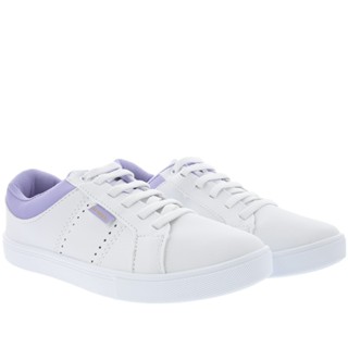 Tênis Penélope Casual Feminino Perfuros Branco