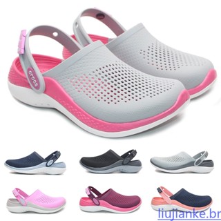 Crocs Sapatos Femininos Original das Mulheres LiteRide Sandálias 96789