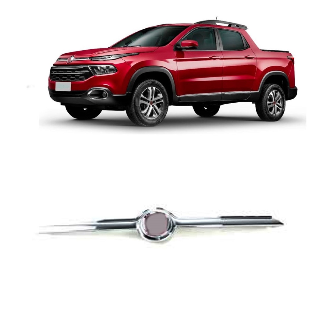 Grade Frontal Superior Fiat Toro 2016 A 2019