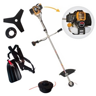 ROÇADEIRA Cortador Grama 33cc A GASOLINA PARTIDA MANUAL BF 33SB 2T 1,2CV BUFFALO em Oferta na Shopee
