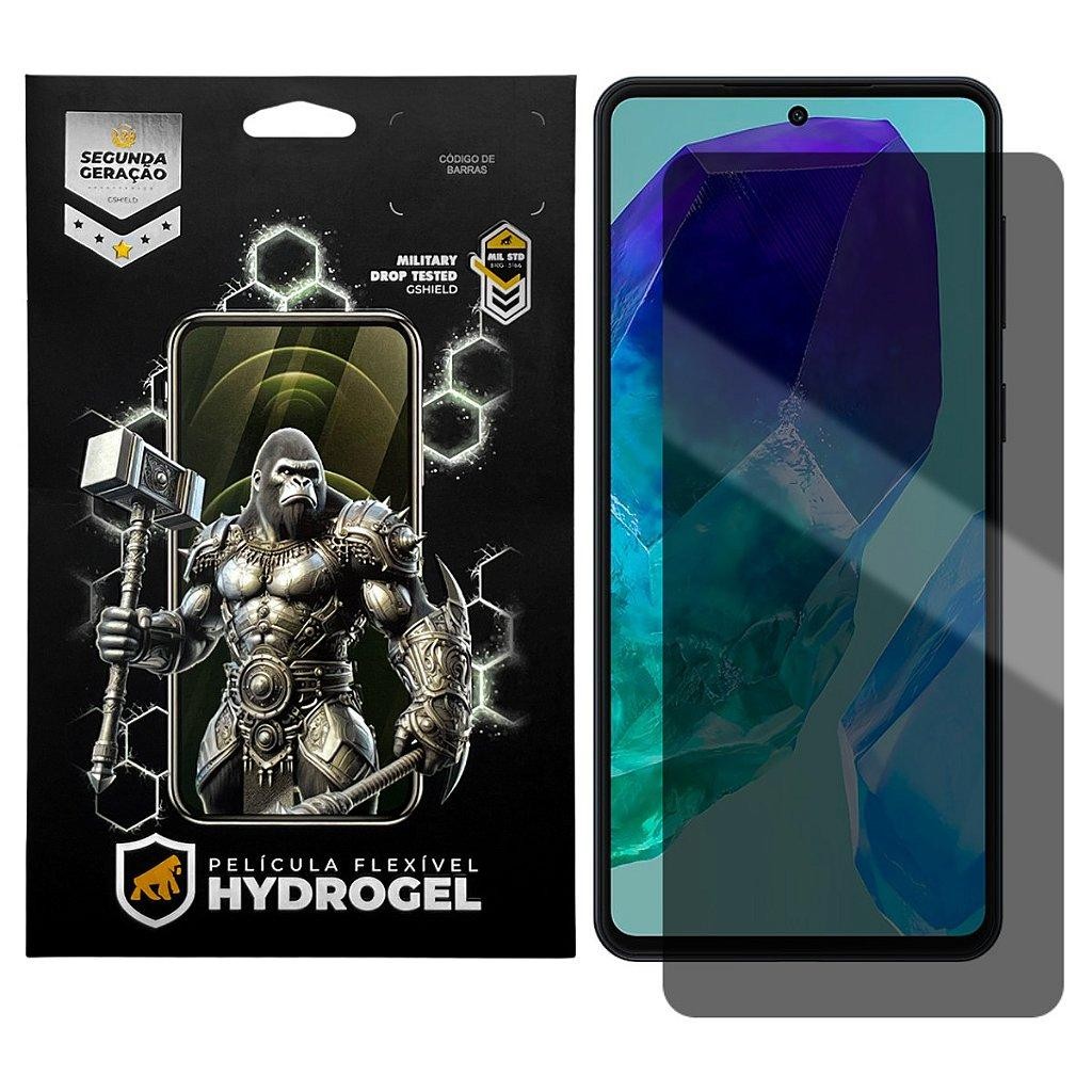 Película Privacidade Anti-espionagem para Samsung Galaxy M55 5G - Hydrogel - Gsh