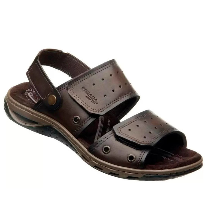 Sandália Masculina Pegada Pinhão Couro Original 131668