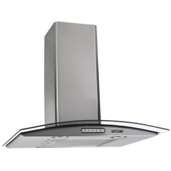 Coifa de Parede Vidro Curvo Slim Inox 60cm 4 Bocas Fogatti 220V