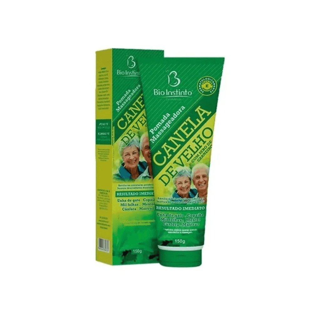 Canela de Velho Bio-Instinto com Sebo de Carneiro 150g