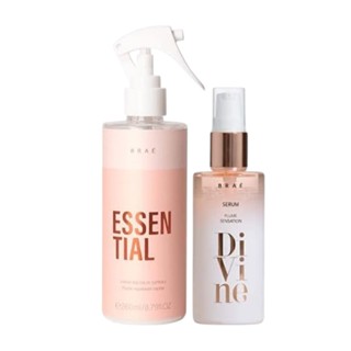 Braé Kit Essential Spray 260ml + Divine Sérum Plume 60ml em Oferta na Shopee