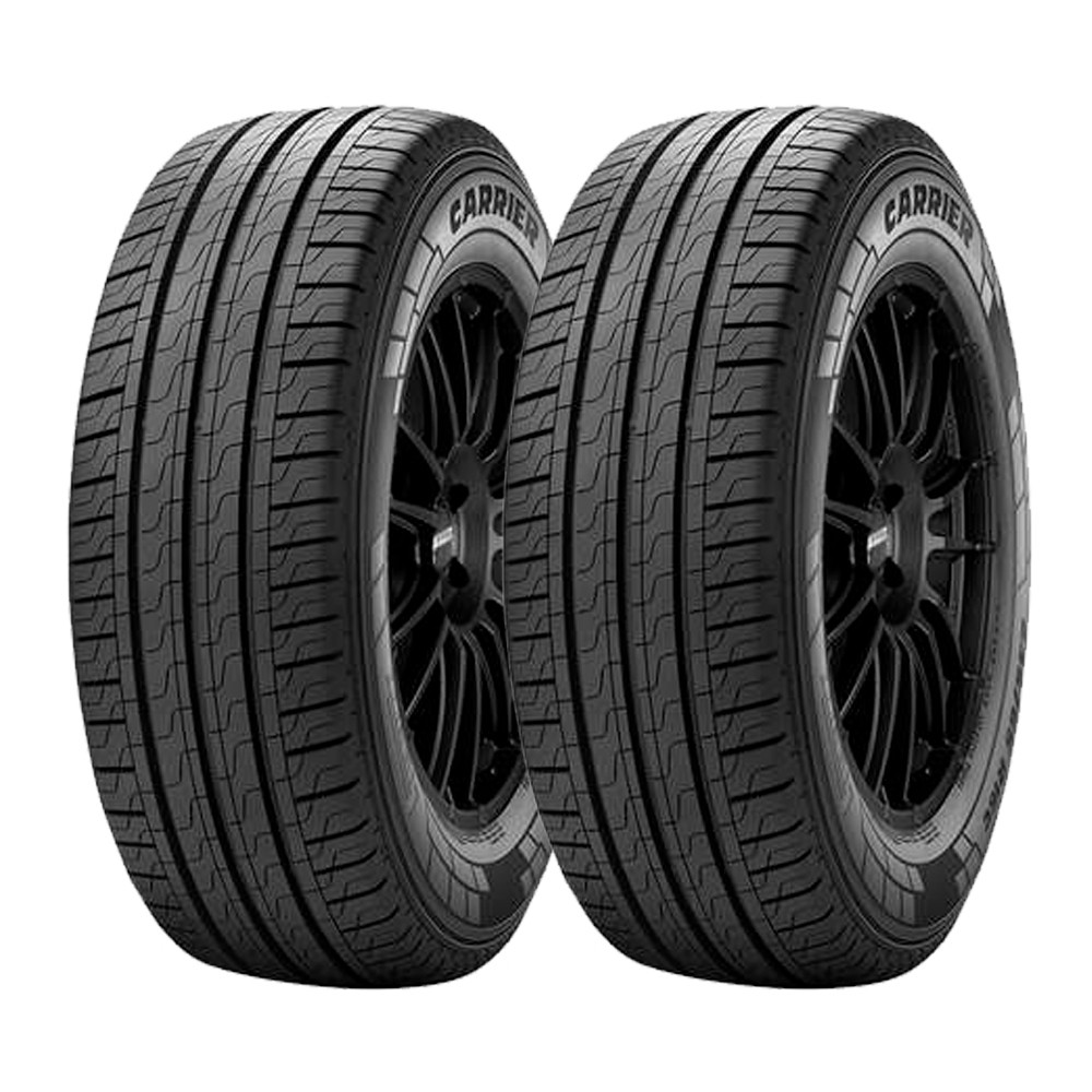 Jogo 2 Pneus Pirelli Aro 16 Carrier 215/65R16C 109T em Oferta na Shopee