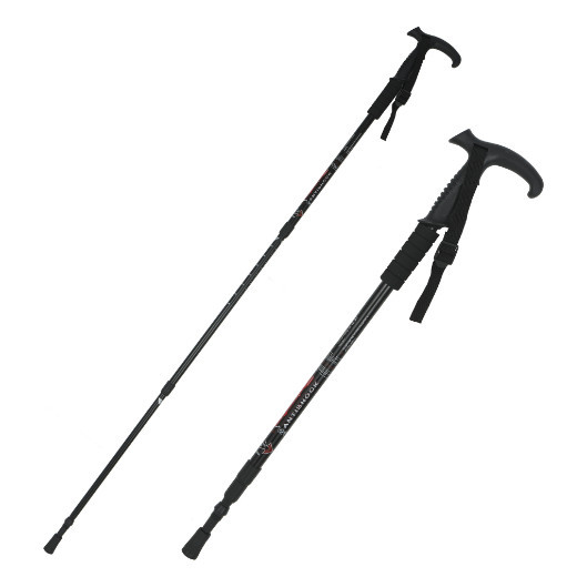 Bastão Caminhada Trekking Bengala Trilha Alumínio Retrátil