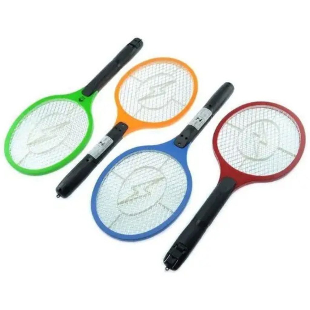 Raquetes Eletrica Mata Mosquitos Insetos Recarregavel Mosca Pernilongo Dengue 110V