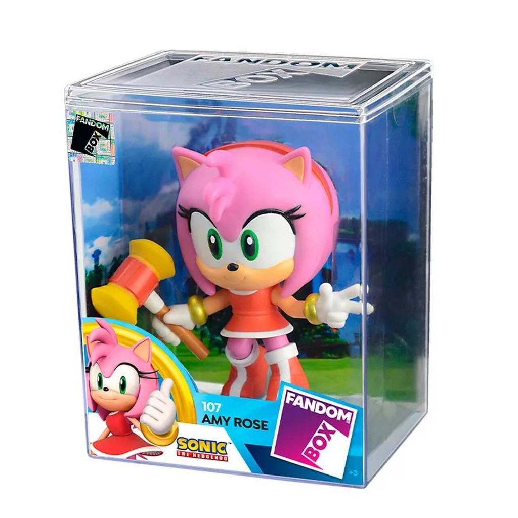 Fandom Box Turma do Sonic - Amy Rose