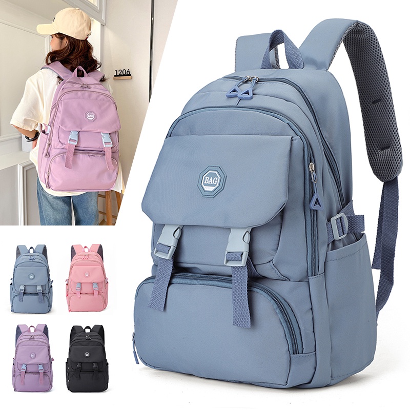 Mochila Feminina Escolar Universitária De Viagem Moda Casual Unissex em Oferta na Shopee