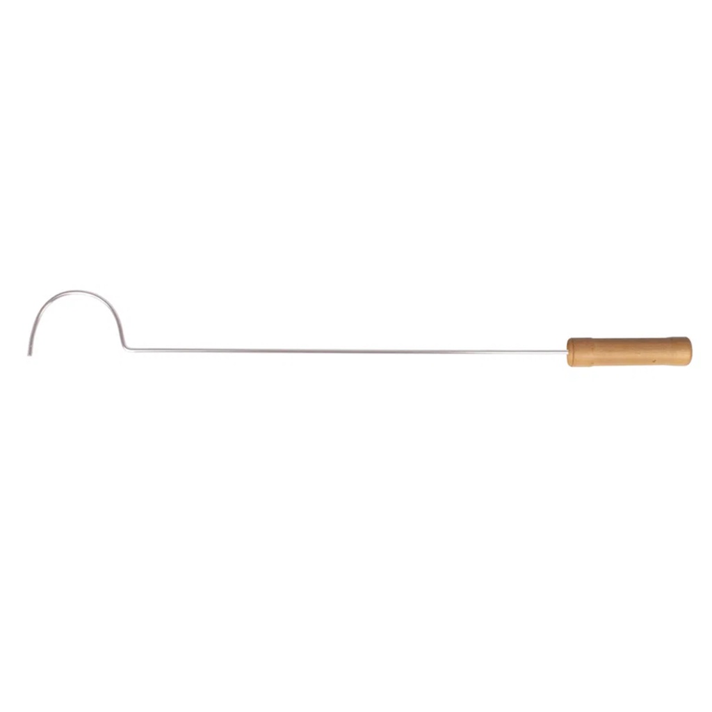 Acessório De Churrasqueira Espalhador De Brasa E Carvão Em Aço C/ Cabo de Madeira - Mor em Oferta na Shopee