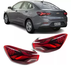 Lanterna Traseira Canto Onix Sedan 2020 2021 2022 2024 S/Led