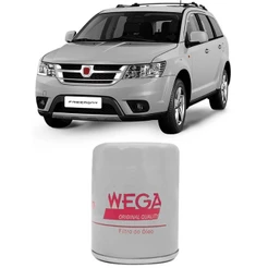 Filtro Óleo Fiat Freemont 2.4 2011 A 2016 Wega