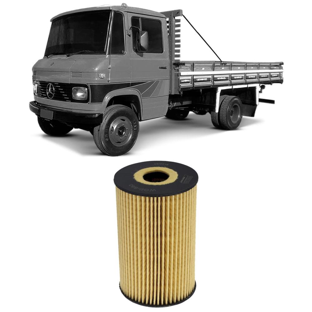 Filtro Óleo Mercedes Benz 1014 1214 710 OM 364 Wega WOE007