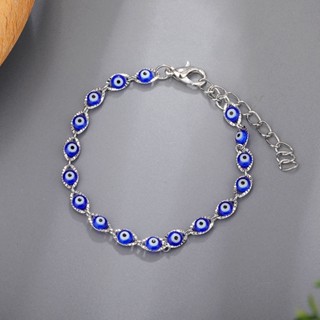 Pulseira Olho Grego Azul Folheado a prata/ouro Validade 3 meses