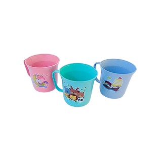Caneca Escolar Decorada 270ml Cor Aleatória