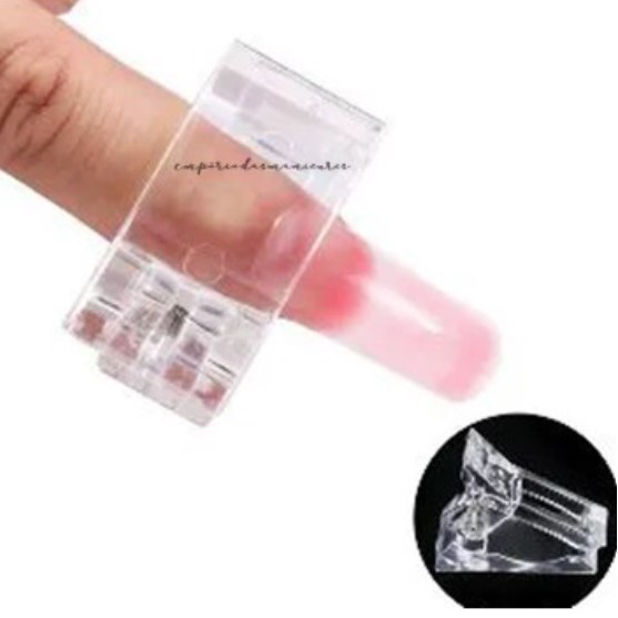 KIT Presilhas Para Molde F1 Polygel Poligel Presilha Para Alongamento De Unhas Nail Desing Manicure