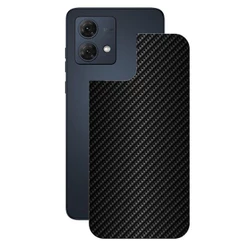 Película para Motorola Moto G84 5G - Traseira de Fibra de Carbono Preta - Gshield