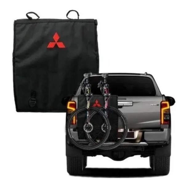 Transbike Tampa Traseira 2 Bikes Caminhonete Mitsubishi L200