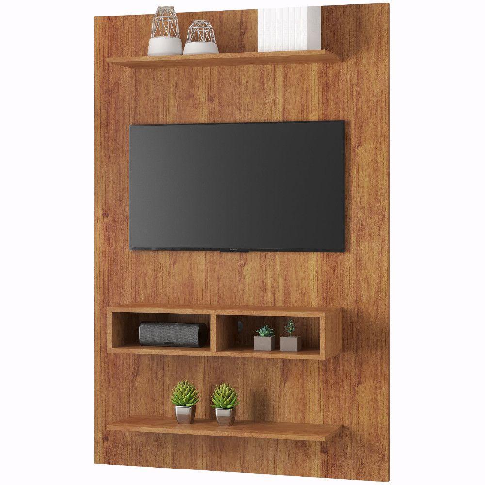 Painel Para TV até 43" Viero Byte Mel MDF/MDP 181x115x26cm - Home & Living