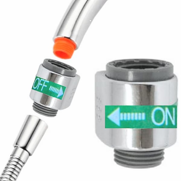 Botão Abre E Fecha P/ Ducha Manual Registro Desviador Luxo em Oferta na Shopee