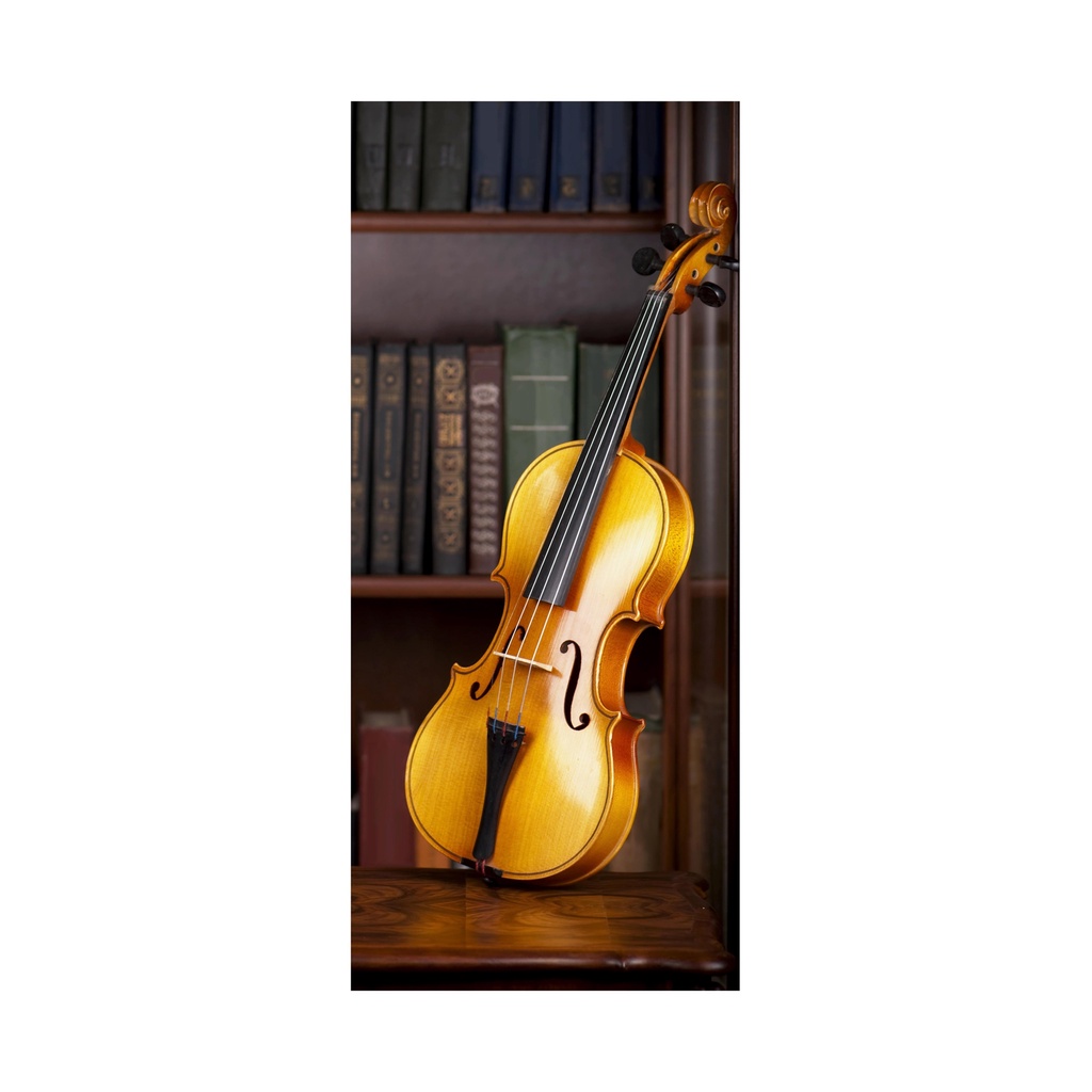 Adesivo Decorativo Porta Música Violoncelo Violino Cordas