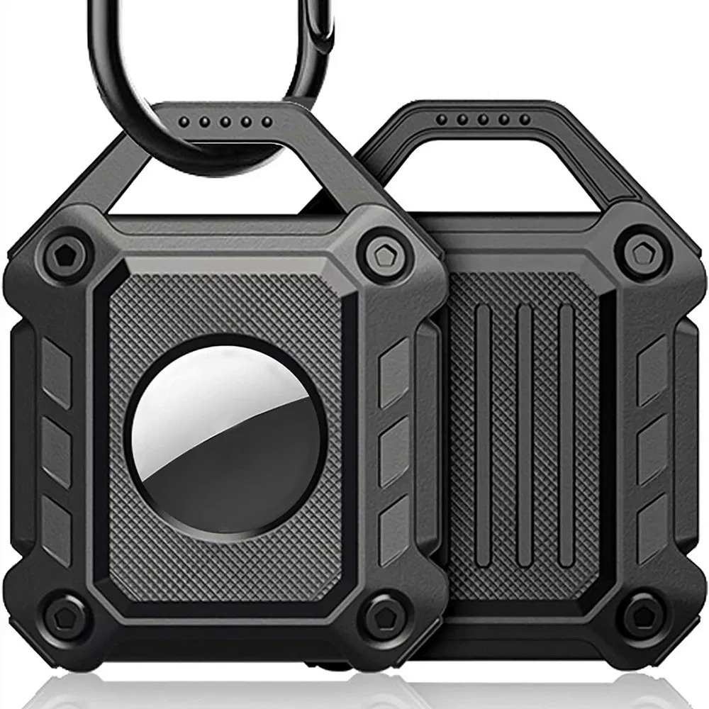 Para Airtag TPU Silicone Capa Protetora GPS Dispositivo De Localização Anti-Perdido Com Chaveiro Armadura À Prova 