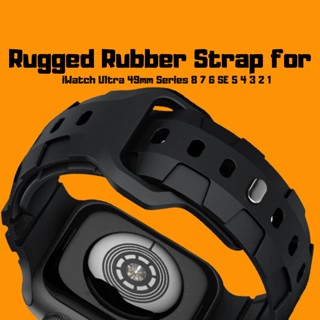 Pulseira Esportiva Robusta Para iWatch Série 8 7 SE Ultra 49mm 44mm 45mm 41mm 6 5 4 3 (SOOAX)