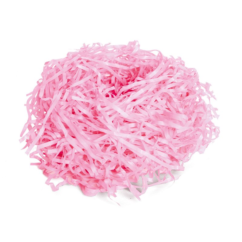 Palha Decorativa Seda Rosa - 01 pacote 50g - Cromus - Rizzo Distribuidora